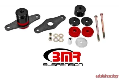 BMR Suspension Motor Mount Kit, Polyurethane Bushings Ford Mustang 2005-2022 - MM007