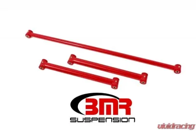 BMR Suspension Rear Suspension Kit, Non Adjustable, Poly Red Chevrolet Camaro | Pontiac Firebird 1982-2002 - RSK031R