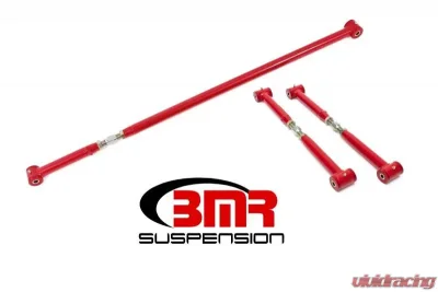 BMR Suspension Rear Suspension Kit On-car Adjustable Poly Red Chevrolet Camaro | Pontiac Firebird 1982-2002 - RSK035R