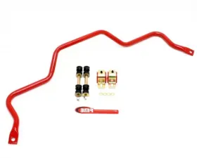 BMR Suspension Sway Bar Kit With Bushings Rear Hollow 25mm Red Chevrolet Camaro | Pontiac Firebird 1982-2002
