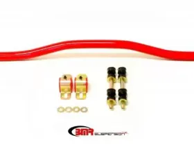 BMR Suspension Sway Bar Kit With Bushings, Front, Hollow 1.25 Red Chevrolet Nova 1968-1974