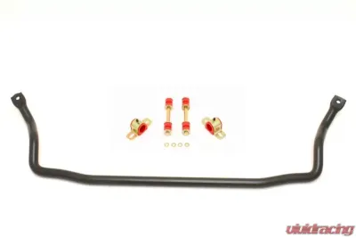 BMR Suspension Sway Bar Kit With Bushings, Front, Solid 1.25 Black Chevrolet Camaro | Pontiac Firebird | Buick Skylark | Oldsmobile 442 | Pontiac GTO 1964-1996 - SB008H