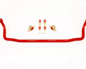 BMR Suspension Sway Bar Kit With Bushings, Front, Solid 1.25 Red Chevrolet Camaro | Pontiac Firebird | Buick Skylark | Oldsmobile 442 | Pontiac GTO 1964-1997