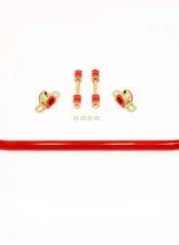 BMR Suspension Sway Bar Kit With Bushings, Front, Solid 1.25 Red Chevrolet Camaro | Pontiac Firebird | Buick Skylark | Oldsmobile 442 | Pontiac GTO 1964-1997                                     - SB008R - Image 2
