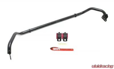 BMR Suspension Sway Bar Kit With Bushings, Front, Adjustable, Hollow 29mm Black Chevrolet Camaro 2010-2015 - SB016H