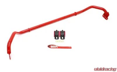 BMR Suspension Sway Bar Kit With Bushings, Front, Adjustable, Hollow 29mm Red Chevrolet Camaro 2010-2015 - SB016R