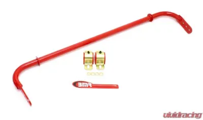 BMR Suspension Sway Bar Kit With Bushings, Rear, Adjustable, Hollow 25mm Red Chevrolet Camaro 2010-2015 - SB017R