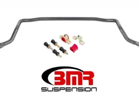 BMR Suspension Sway Bar Kit With Bushings, Front, Solid 1.25 Black Buick Regal | Chevrolet Malibu | Oldsmobile Cutlass | Pontiac Grand Prix 1978-1987
