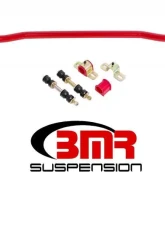 BMR Suspension Sway Bar Kit With Bushings, Front, Solid 1.25 Red Buick Regal | Chevrolet Malibu | Oldsmobile Cutlass | Pontiac Grand Prix 1978-1987                                     - SB020R - Image 2