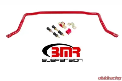 BMR Suspension Sway Bar Kit With Bushings, Front, Solid 1.25 Red Buick Regal | Chevrolet Malibu | Oldsmobile Cutlass | Pontiac Grand Prix 1978-1987 - SB020R