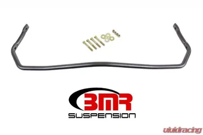 BMR Suspension Sway Bar Kit With Bushings, Rear, Solid 1 Black Buick Grand National | Chevrolet Monte Carlo | Oldsmobile Cutlass | Pontiac Grand Prix 1978-1987 - SB021H