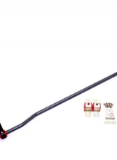 BMR Suspension Sway Bar Kit W/ Bushings And Billet Links, Rear, Solid 22mm Black Ford Mustang 2005-2010                                     - SB023H - Image 2