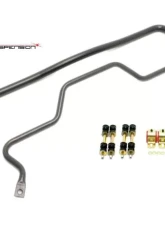 BMR Suspension Sway Bar Kit With Bushings Front SB001 And Rear SB003 Black Chevrolet Camaro | Pontiac Firebird 1993-2002                                     - SB026H - Image 2