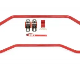 BMR Suspension Sway Bar Kit With Bushings Front Red SB02012 And Rear SB013 Pontiac G8 2008-2009