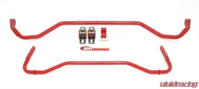 BMR Suspension Sway Bar Kit With Bushings Front Red SB02012 And Rear SB013 Pontiac G8 2008-2009 - SB029R