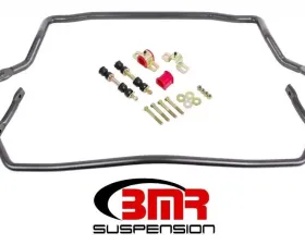 BMR Suspension Sway Bar Kit With Bushings, Front Black SB020 And Rear SB021 Buick Regal | Chevrolet Malibu | Oldsmobile Cutlass | Pontiac Grand Prix 1978-1987