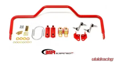 BMR Suspension Sway Bar Kit Rear Pro-touring Style Hollow 1.20125 Red Buick Skylark | Chevrolet El Camino | Oldsmobile Cutlass | Pontiac LeMans 1964-1972 - SB035R
