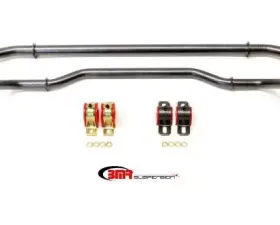BMR Suspension Sway Bar Kit With Bushings Front Black SB038 And Rear SB033 Chevrolet Camaro 2010-2015
