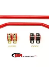 BMR Suspension Sway Bar Kit With Bushings Front Red SB038 And Rear SB033 Chevrolet Camaro 2012-2015                                     - SB039R - Image 2