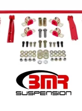 BMR Suspension Sway Bar Kit With Bushings Rear Adjustable Hollow 25mm Red Ford Mustang 2005-2014                                     - SB042R - Image 2