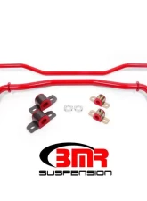 BMR Suspension Sway Bar Kit With Bushings Front Red SB044 Rear SB045 Ford Mustang 2015-2022                                     - SB043R - Image 2