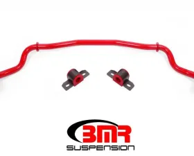 BMR Suspension 3-Hole Adjustable Front Sway Bar Kit - Hollow | 35mm | Red Ford Mustang 2015-2022