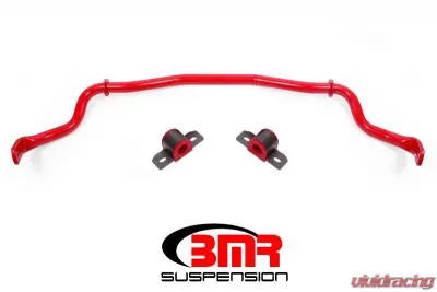 BMR Suspension 3-Hole Adjustable Front Sway Bar Kit - Hollow | 35mm | Red Ford Mustang 2015-2022 - SB044R