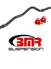 BMR Suspension Sway Bar Kit With Bushings Front Hollow Non-adjustable Black Chevrolet Camaro 2016-2021                                     - SB050H - Image 2