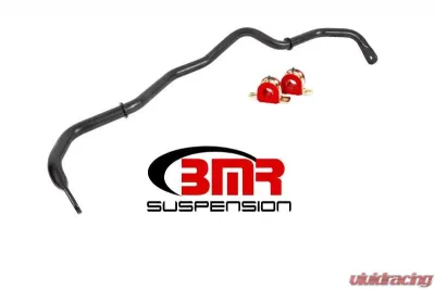 BMR Suspension Sway Bar Kit With Bushings Front Hollow Non-adjustable Black Chevrolet Camaro 2016-2021 - SB050H