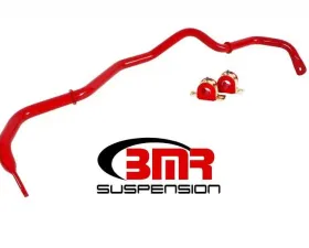 BMR Suspension Sway Bar Kit With Bushings Front Hollow Non-adjustable Red Chevrolet Camaro 2016-2021