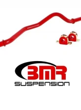 BMR Suspension Sway Bar Kit With Bushings Front Hollow Non-adjustable Red Chevrolet Camaro 2016-2021                                     - SB050R - Image 2