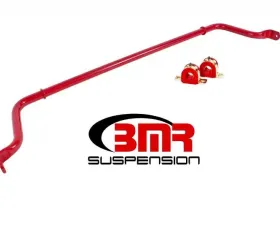 BMR Suspension Sway Bar Kit With Bushings Rear Hollow Non-adjustable Red Chevrolet Camaro 2016-2021