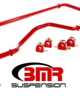 BMR Suspension Sway Bar Kit With Bushings Front SB053 And Rear SB054 Red Chevrolet Camaro 2016-2020                                     - SB052R - Image 2