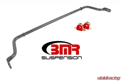 BMR Suspension Sway Bar Kit With Bushings Rear Hollow Adjustable Black Chevrolet Camaro 2016-2021 - SB054H