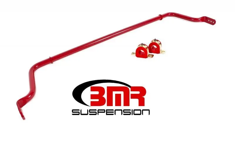 BMR Suspension Sway Bar Kit With Bushings Rear Hollow Adjustable Red Chevrolet Camaro 2016-2021 - SB054R