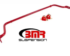 BMR Suspension Sway Bar Kit With Bushings Rear Hollow Adjustable Red Chevrolet Camaro 2016-2021