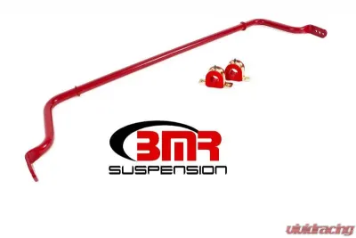 BMR Suspension Sway Bar Kit With Bushings Rear Hollow Adjustable Red Chevrolet Camaro 2016-2021 - SB054R