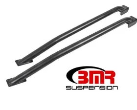 BMR Suspension Subframe Connectors Weld-on Tubular Standard Hardtop Only Black Ford Mustang 1979-2004