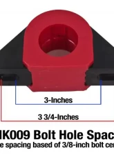 BMR Suspension Sway Bar Mount, Billet Alum Mount, 1.25 Inch Poly Bushings                                     - SMK009 - Image 3