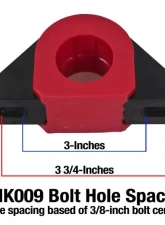 BMR Suspension Sway Bar Mount, Billet Alum Mount, 1.25 Inch Poly Bushings                                     - SMK009 - Image 2