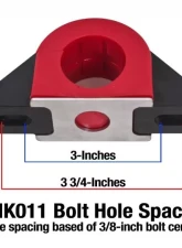 BMR Suspension SMK011 - Sway Bar Mount, Billet Aluminum, 1.5 Inch Poly Bushing                                     - SMK011 - Image 2