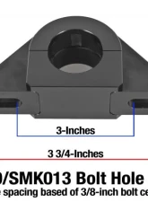 BMR Suspension SMK013 - Sway Bar Mount, Billet Alum Mount, 1.375 Inch Delrin Bushing                                     - SMK013 - Image 2