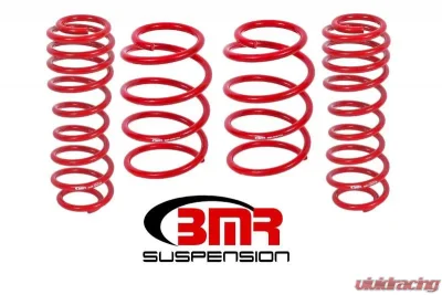 BMR Suspension Lowering Springs, Set Of 4, 1.5" Drop Ford Mustang 2005-2014 - SP009R