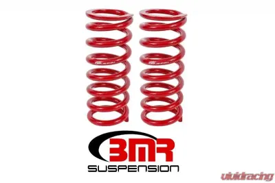 BMR Suspension Lowering Springs Front, 1" Drop 525 Spring Rate Ford Mustang 1979-2004 - SP028R