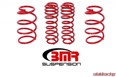 BMR Suspension Lowering Springs, Set Of 4 Drag GT500 2007-2014 - SP075R