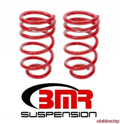 BMR Suspension Lowering Springs Rear 1.25" Drop 460 Spring Rate V8 Chevrolet Camaro 2010-2015 - SP079R