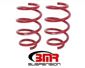 BMR Suspension Handling Version Red Lowering Springs - Front Ford Mustang 2015-2022