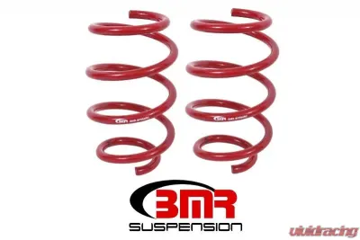 BMR Suspension Handling Version Red Lowering Springs - Front Ford Mustang 2015-2022 - SP084R