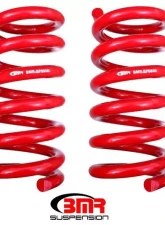 BMR Suspension Handling Version Red Lowering Springs - Rear Ford Mustang 2015-2022                                     - SP085R - Image 2