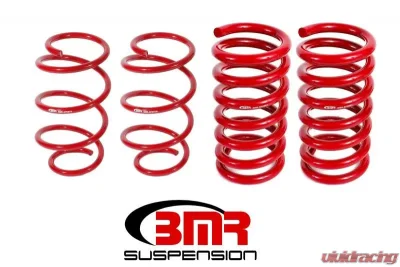 BMR Suspension Lowering Springs Set Of 4 Drag Version Ford Mustang 2015-2022 - SP086R